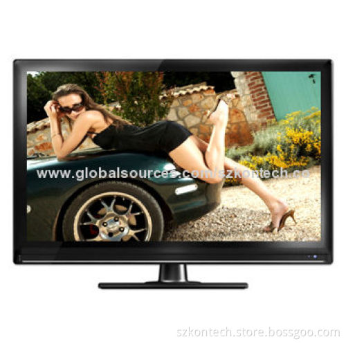 22-inch 1,080P/Full HD Flat Screen LED TV with Sharp LCD Panel, Supports Multiple OSD Languages
